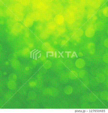 Green bokeh square background for Banner, Poster, ad, celebration, event and various design works 127650485