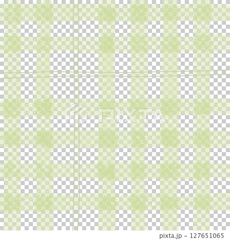 Sage Green Plaid Tartan Gingham Check Hand Drawn Background Pattern Overlay 127651065
