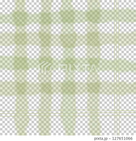 Sage Green Plaid Tartan Gingham Check Hand Drawn Background Pattern Overlay 127651066