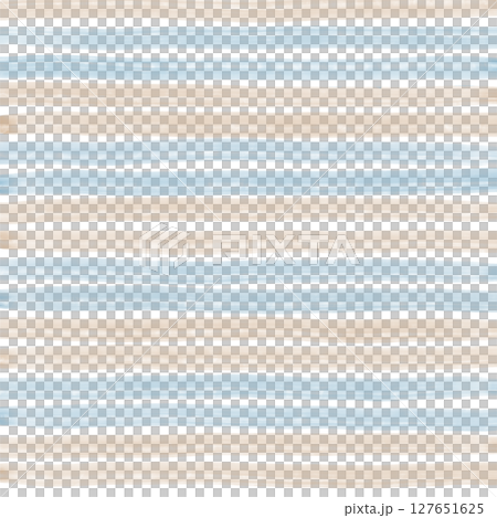 Blue Brown Beige Stripe Hand Drawn Background Pattern Overlay 127651625