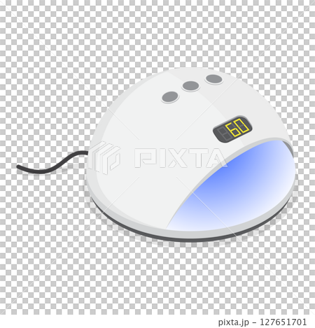 3D Isometric Flat Illustration of Manicure Procedure. Item 3 3D Isometric Flat Illustration of Manicure Procedure. Item 3 127651701