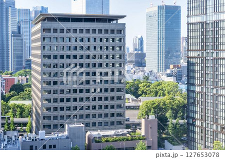 都市の風景 高層ビル イメージ 東京都千代田区 都市の風景 高層ビル イメージ 東京都千代田区 127653078