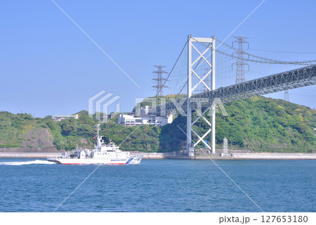 関門海峡にて 関門海峡にて 127653180