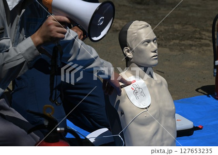 人命救助訓練・AEDの講習 人命救助訓練・AEDの講習 127653235