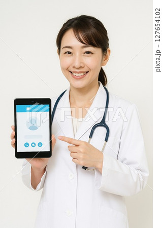 Virtual consult, 医師による安心スマホ診療ガイド 127654102