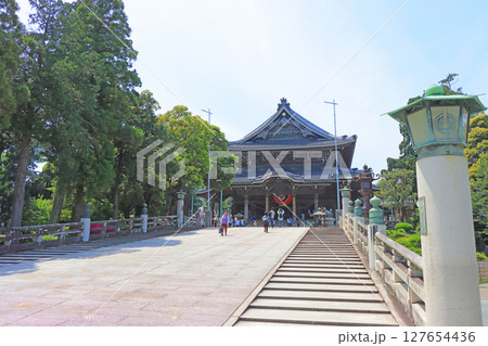 愛知県豊川市、豊川稲荷の風景 愛知県豊川市、豊川稲荷の風景 127654436