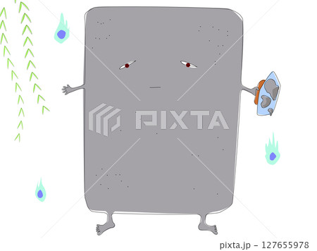 妖怪 塗り壁 妖怪 塗り壁 127655978