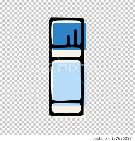 Stationery_Hand-drawn color_Glue 127656057