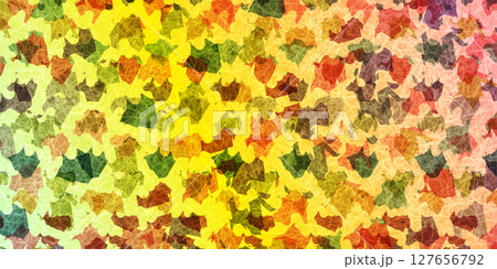 カラフル 幾何学 和柄 背景 カラフル 幾何学 和柄 背景 127656792