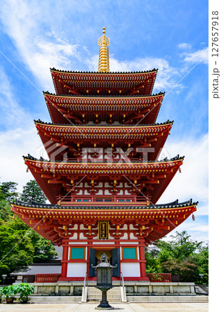 東京都・日野市　高幡不動尊金剛寺　五重塔 127657918