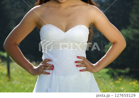 Indian Sexy Female Model Body 127658129