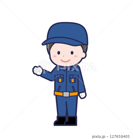 消防団員／ななめ／男性 15 127658405