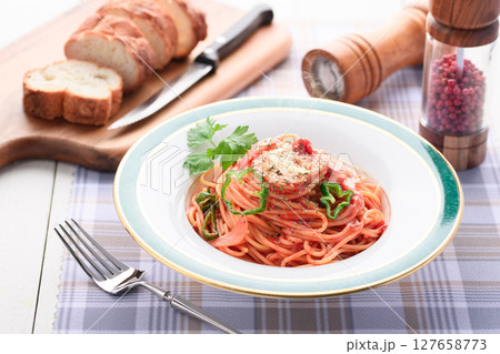 ナポリタン スパゲッティ ナポリタン スパゲッティ 127658773