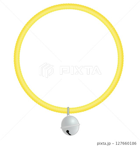 鈴のついた環のイラスト 127660186