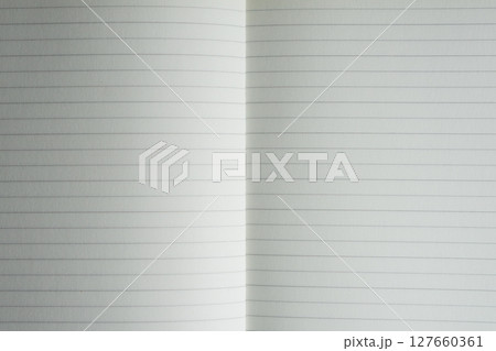 罫線　ノート　手帳　日記帳 127660361