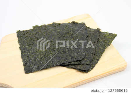 香ばしい味付け海苔 127660613