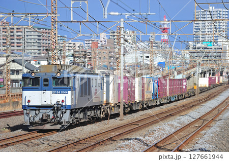 東海道本線　相模貨物　JR貨物　EF64-1044（愛知） 127661944