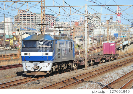 東海道本線 相模貨物 JR貨物 EF210-135(新鶴見) 東海道本線 相模貨物 JR貨物 EF210-135(新鶴見) 127661949