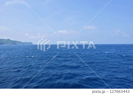 駿河湾フェリーのデッキからの風景 127663443