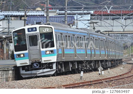 中央本線　上野原　JR東日本　211系　N601編成（長野） 127663497