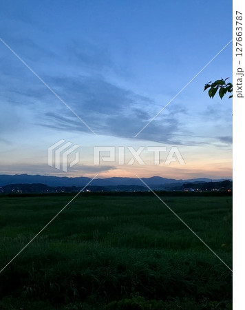 南相馬市の日没 127663787