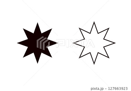 シンプルなアイコンセット 127663923