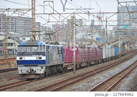 東海道本線　相模貨物　JR貨物　EF210-169（吹田） 127664062