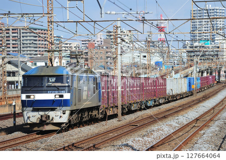 東海道本線　相模貨物　JR貨物　EF210-140（吹田） 127664064