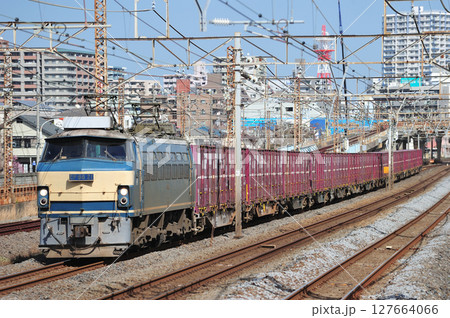 東海道本線　相模貨物　JR貨物　EF66-21（吹田） 127664066