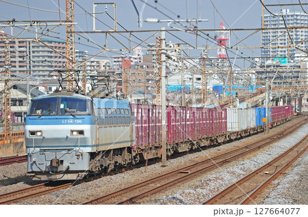 東海道本線　相模貨物　JR貨物　EF66-120（吹田） 127664077