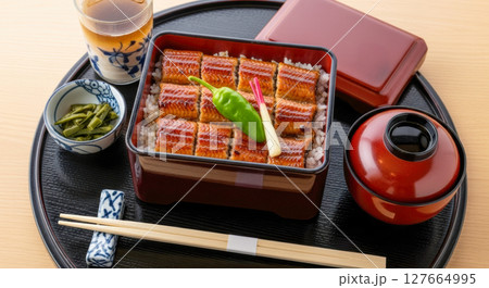 本格的なうな重セット 本格的なうな重セット 127664995