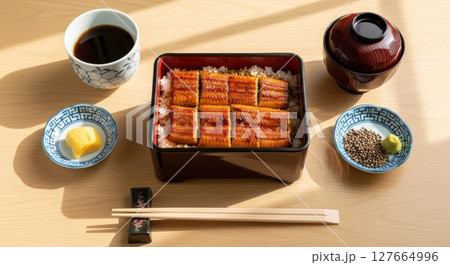 本格的なうな重セット 本格的なうな重セット 127664996