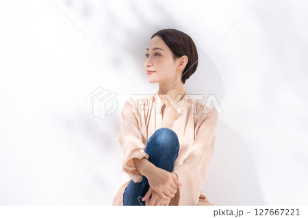 日差し　ビューティー　夏 127667221