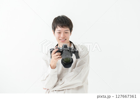 フォトグラファー　撮影　スタジオ 127667361