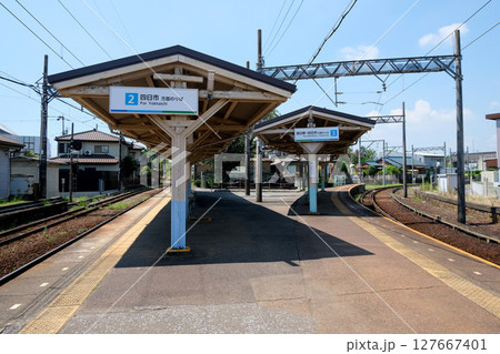 三重県四日市市_あすなろう鉄道日永駅1_2024年8月 三重県四日市市_あすなろう鉄道日永駅1_2024年8月 127667401