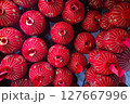 background of red lantern 127667996