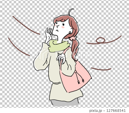 擔心皮膚乾燥的女性 127668541