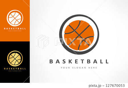 Basketball logo vector. Sport design 127670053