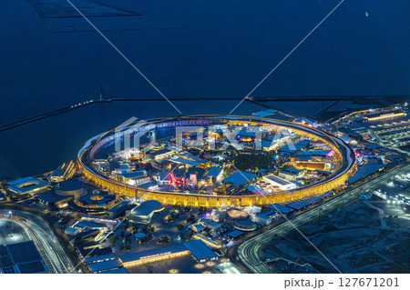大阪・関西万博夜景 大阪・関西万博夜景 127671201
