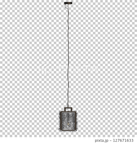 chandelier on the ceiling isolated on transparent background, hanging lamp, pendant light, 3D illustration, cg render chandelier on the ceiling isolated on transparent background, hanging lamp, pendant light, 3D illustration, cg render 127671633