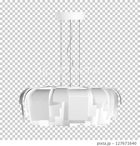 chandelier on the ceiling isolated on transparent background, hanging lamp, pendant light, 3D illustration, cg render chandelier on the ceiling isolated on transparent background, hanging lamp, pendant light, 3D illustration, cg render 127671640