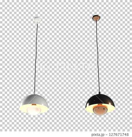 chandelier on the ceiling isolated on transparent background, hanging lamp, pendant light, 3D illustration, cg render chandelier on the ceiling isolated on transparent background, hanging lamp, pendant light, 3D illustration, cg render 127671748
