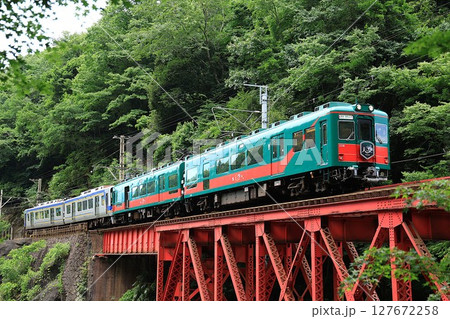 【南海】2200系＋2000系 観光列車「天空」（高野線：九度山〜高野下） 127672258