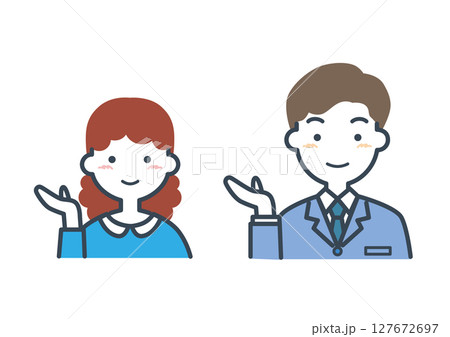 人物イラスト01 人物イラスト01 127672697