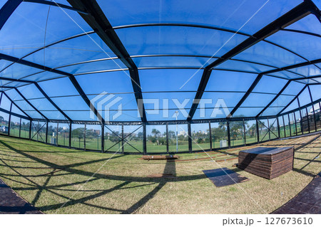 Large Mobile Tent Entertainment Structure 127673610