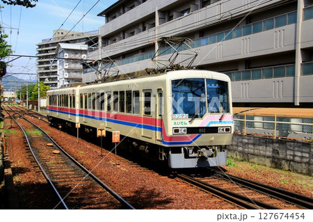 『鞍馬・貴船』『比叡山』への鉄路… 登山鉄道の趣もある【叡山電鉄】800系 127674454