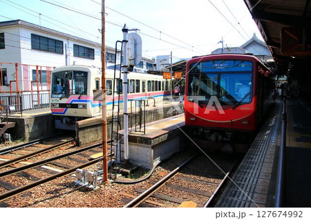 『鞍馬・貴船』『比叡山』への鉄路… 【叡山電鉄】出町柳駅 127674992