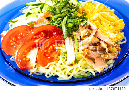 夏の定番冷やし中華 夏の定番冷やし中華 127675133