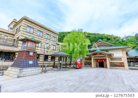 初夏の山中温泉 石川県加賀市 初夏の山中温泉 石川県加賀市 127675503