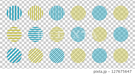 イラスト素材:ストライプ・ボーダーの幾何学模様 ベクター Striped and border イラスト素材:ストライプ・ボーダーの幾何学模様 ベクター Striped and border 127675647